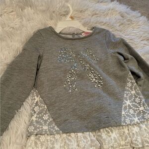 Bow & Lace top 3T